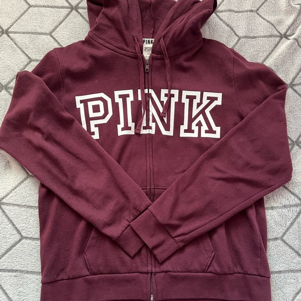 PINK vs zip up hoodie